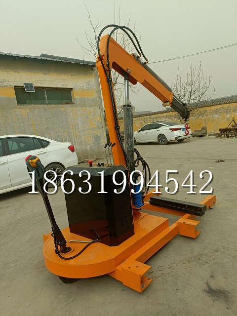 康巴什区自卸车厢随车吊 自制轮式四不像起重机 四驱平板吊 5吨 贵盛